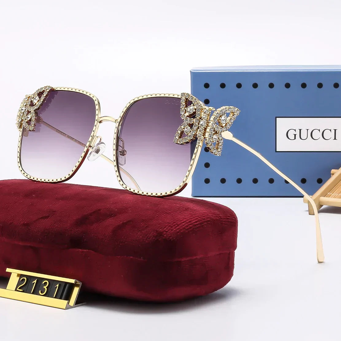 Stylish framed universal sunglasses 2131