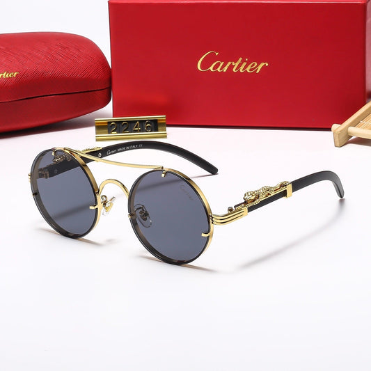 unique design round sunglasses 2246